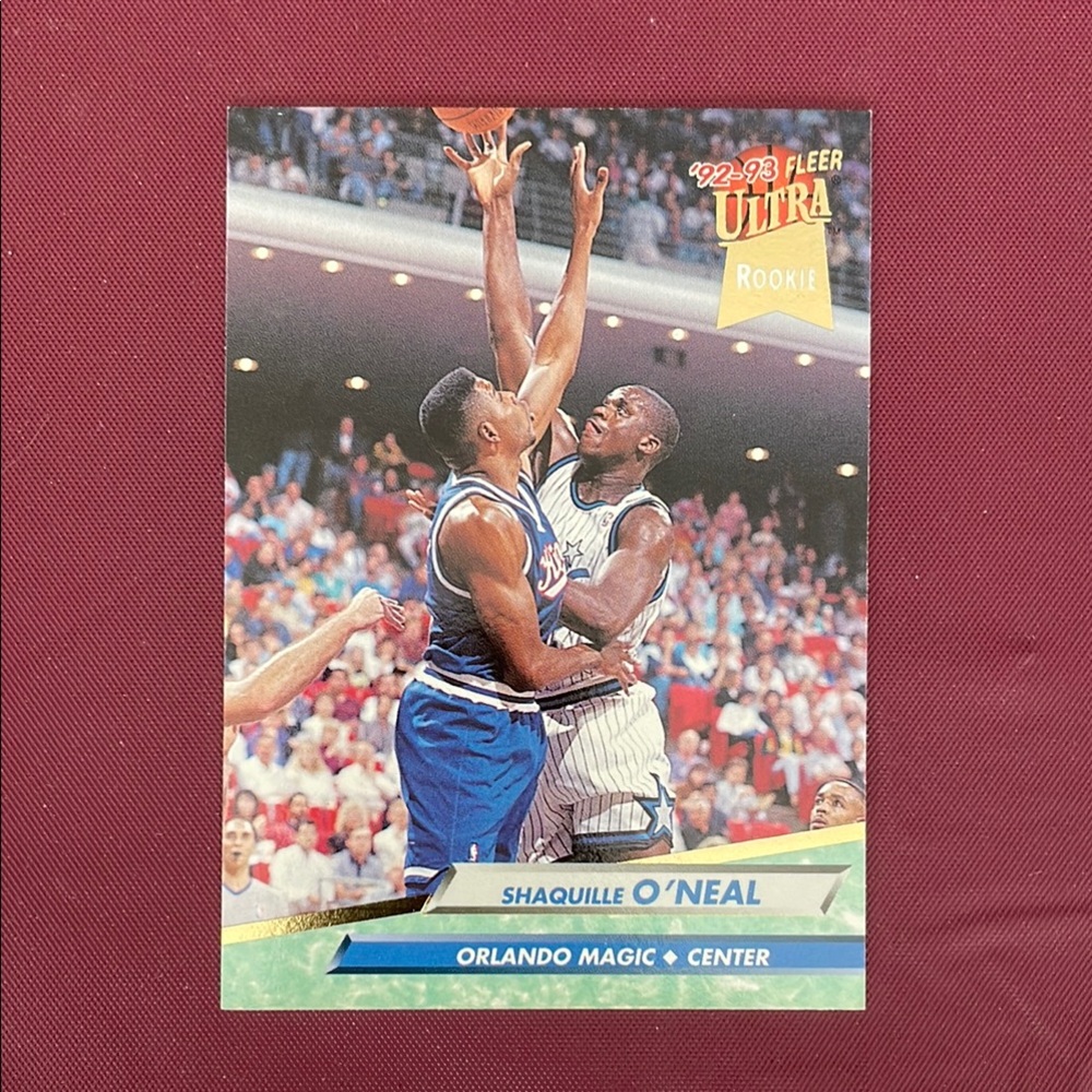 Shaquille Rookie Basketball Card